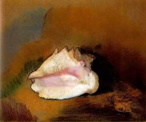 Odilon Redon - La coquille (The Seashell)
