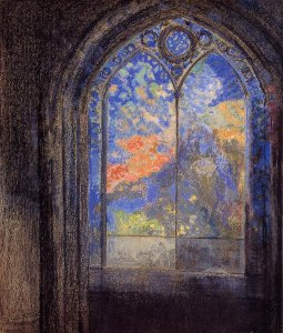 Stained Glass Window (The Mysterious Garden)